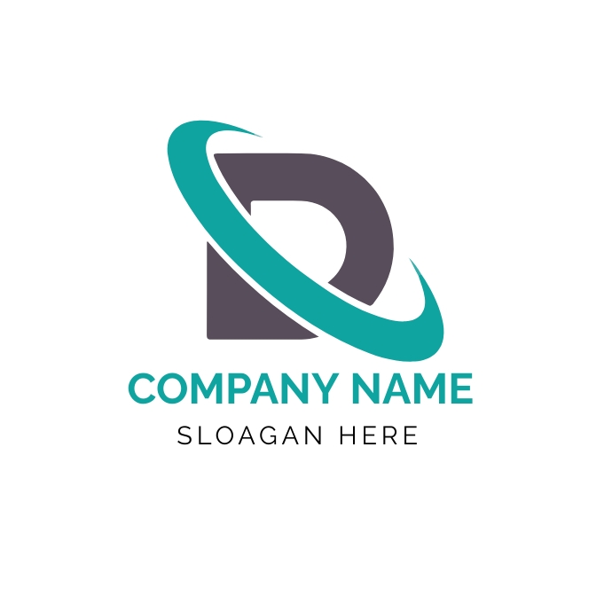 D logo design| Company logo template